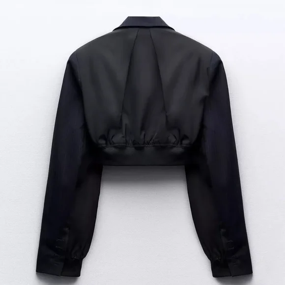 Zara cropped jacket blazer - Picture 10 of 17